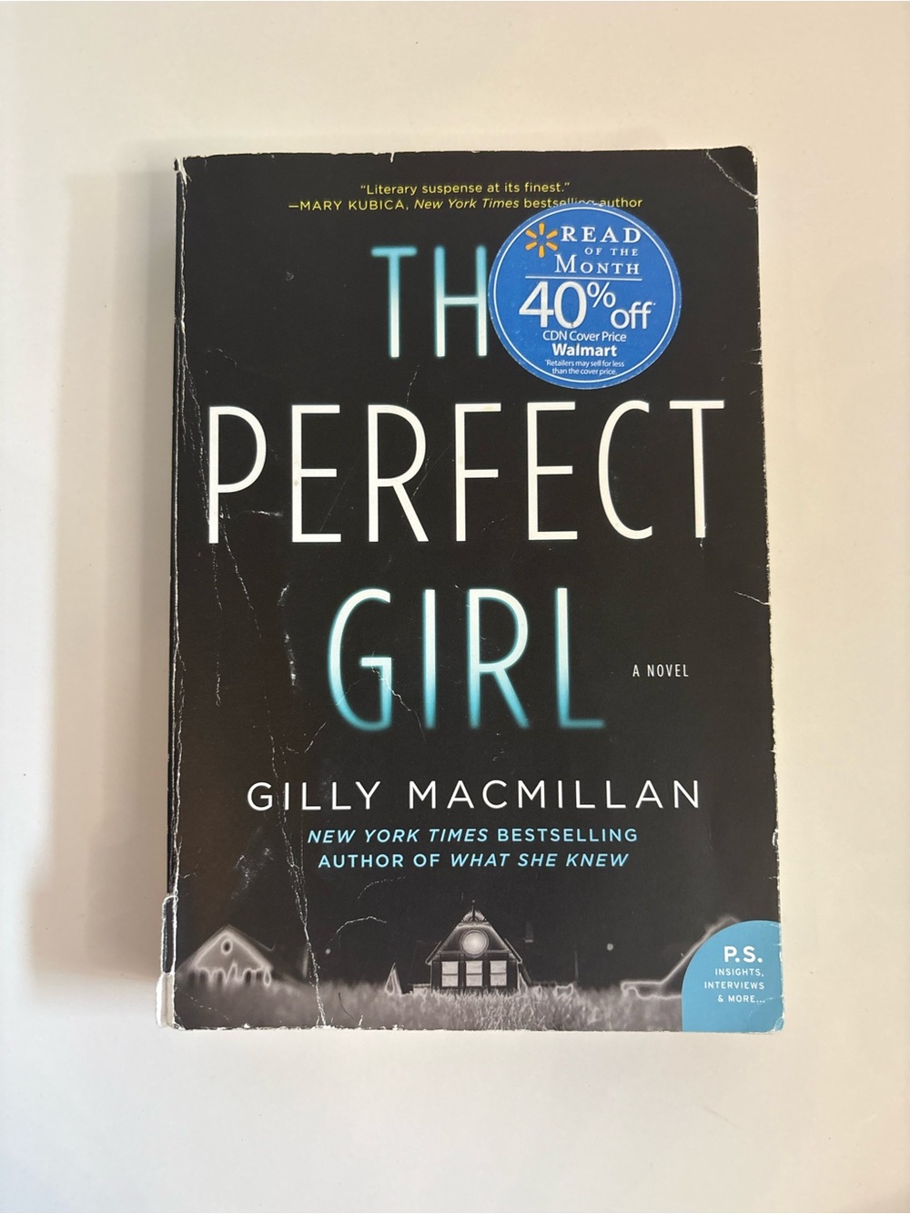 3/$20 The Perfect Girl by Gilly Macmillan - Black & Teal Paperback